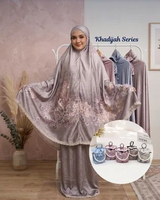 Mukena Armany Silk Premium - Signature Collection Khadijah Series purple