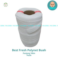 BEST FRESH Polynet Buah Roll 100m Putih / Jaring Buah / Polynet Pelindung Buah / Polynet Packing Bua