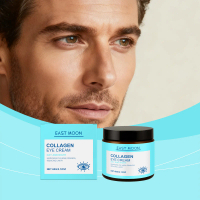 ครีมบำรุงรอบดวงตาให้ความชุ่มชื้น, สำหรับผู้ชาย, 60g, พร้อมคอลลาเจนไฮโดรไลซ์และกรดไฮยาลูโรนิก