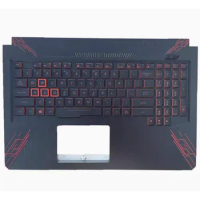 New For ASUS TUF Gaming FX504 FX504G FX80 FX80G Upper Palmrest Backlit Keyboard