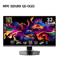 【預購】米特3C數位–MSI 微星 MPG 321URX QD-OLED 32吋 電競螢幕
