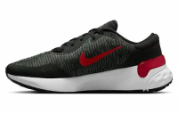 NIKE RENEW RUN 4 ROAD RUNNING SHOES BLACK UNIVERSITY RED