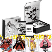 New One Piece Collection Cards Anime Characters Luffy Nami Booster Box Series Rare LGR UTR Cards Toys Children's Birthday Gifts