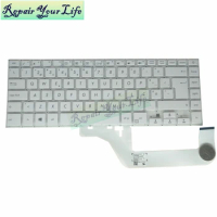 laptop keyboard for ASUS Vivobook 15 X505 X505BA X505BP PO Portuguese SP Spanish NSK-WK5SQ 9Z.NDXSQ.506 white with big enter key