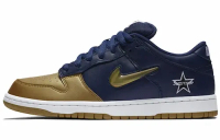 SUPREME X DUNK SB LOW QS METALLIC GOLD