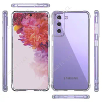Anti-Falling Soft Case For Samsung Galaxy S22 Ultra S22 S22+ Plus S23 S20 S21 FE S10 Lite S10e Clear Transparent Protector Cover