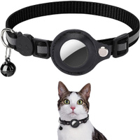 P62 Airtag Collar GPS tracker with reflective bell/ GPS Kucing Android IOS Phone