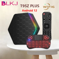 Blkj T95Z PLUS TV BOX Android 12 Allwinner h618 2.4G 5G Dual Band Wifi6 6k 4k m3u Smart Android TVBOX Media Player Set Top Box