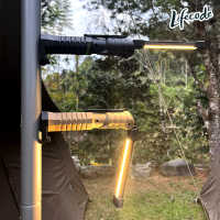【LIFECODE】可折疊多變化露營燈/工作燈-2色可選