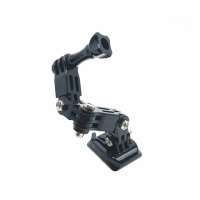 【嚴選】GoPro HERO9 Black 機車安全帽頭頂下巴側拍支架組