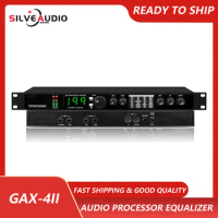 GAX-4II Professional Digital Reverb and Multi Effect DSP Processor Audio processor Equalizer vocal microphone