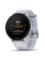 Forerunner 955 GPS Smart Watch (46 mm, White Stone Case, White Stone Band)