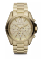 Michael Kors MK5605 Bradshaw Chronograph Watch - Gold Tone 40mm