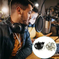 Universal Microphone Shock Mount Holder Clip Anti Vibration High Isolation for Studio Condenser Mic BM700/BM800