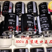 1pcs/2pcs Original new 6800UF 50V Japan Nichicon NICHICON electrolytic capacitor 50V6800UF 30X35 LS