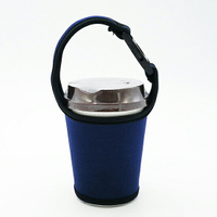手搖飲料杯套 奶茶 咖啡杯 通用布套 潛水料 環保 手提袋 限塑 提袋 ♚MY COLOR♚【P130】