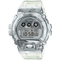 CASIO 卡西歐 G-SHOCK 冰酷迷彩時尚電子手錶(GM-6900SCM-1)
