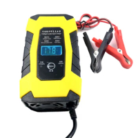 12V car Motorcycle battery charger 12V 6A Automatic Pulse Repair lead acid battery charger for 12 volt VRLA GEL AGM SLA battery