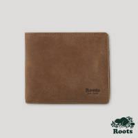 【Roots】Roots 皮件- V-CARD皮革短夾(棕色)