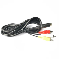 TV AV RCA Audio &amp; Video Cord Cable Lead Adapter for SEGA Mega Drive 2 3 Console