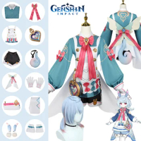 Sigewinne Cosplay Genshin impact Sigewinne Cosplay Costume Fontaine Nursing Supervisor Melusine Cost