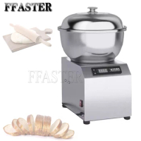 Basin Type Dough Kneading Machine Stainless Steel Electric Steamed Bread Noodle Dough Mixer Flour Mixing Machine 220V 110V