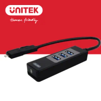 【UNITEK】USB3.0 3Port Hub讀卡機 + OTG轉接器 Y-3048A(HUB)