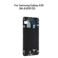 Front LCD Frame Bezel Plate Housing Repair Parts For Samsung Galaxy A30, SM-A305F/DS