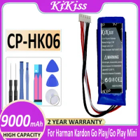 9000mAh KiKiss CP-HK06 /GSP1029102 01 Battery for Harman/Kardon Go Play, Go Play Mini High Capacity Battery Batterij