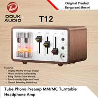 Douk Audio T12 Tube Phono Preamp MM/MC Turntable Headphone Amp