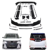 Modification car body kit body kits for Toyota alphard 40 upgrade restyle facelift convert to modellista style
