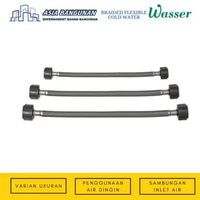 Wasser Wbh-P Braided Flexible Hose Selang Flexible Anyam Selang Wasser Wbh-030 30 Cm