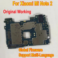 Original Unlock Global Firmware Mainboard For Xiaomi MI Note 2 Note2 Motherboard Circuits Card Fee Main Board Phone Flex Cable