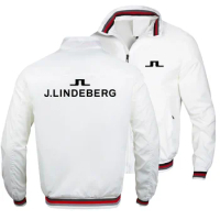 J Lindeberg Autumn Winter 2022 New High Quality Men's Jackets Casual Zipper Jacket Male New Golf Breathable Men's Jackets Tops