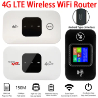4G Lte WiFi Router 150Mbps Hotspot Wireless Router with SIM Card Slot Portable Pocket Modem 3000mAh Mobile Wifi Hotspot