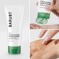 BARUBT Houttuynia Cordata Pore Cleansing Deep Cleansing Foam Cleanser Face Wash