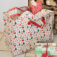 《Rex LONDON》環保收納袋(聖誕節) | 購物袋 環保袋 收納袋 手提袋
