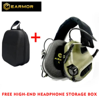 EARMOR-M31 MOD3 Headset Tactical Headphones, Outdoor Shooting Noise Cancellation, Military Hearing Protection Earmuffs