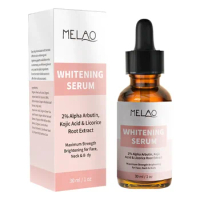 30ml Natural Hyaluronic Acid Whitening Serum 2% Alpha Arbutin Strength Brightening Moisture Light Spot Korea Skin Care Product