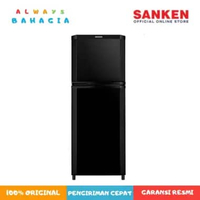 SANKEN SK-V235A-BB Kulkas 2 Pintu Kapasitas 230 Liter