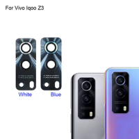 High quality For Vivo Iqoo Z3 Back Rear Camera Glass Lens test good For Vivo IQOO Z 3 Replacement Parts