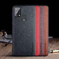 Case for Samsung Galaxy M31 funda luxury Vintage Leather skin coque phone soft cover for samsung galaxy m31 case capa