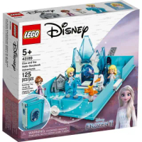 【LEGO 樂高】《 LT 43189 》迪士尼公主系列 - 艾莎與水靈諾克的口袋故事書(43189)