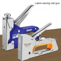 3/1 Hand nail gun furniture Stapler woodworking tool making nail gun home decoration fixer Martin gun