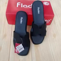 Sandal Wanita Fladeo Sendal Wanita Slop Sol Karet Fladeo Sendas Sandal Fladeo Flat Sandal Wanita