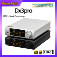 TOPPING DX3 PRO Plus DX3pro Bluetooth 5.0 DAC Headphone Amplifier XU208 ES9038Q2M High Resolution De