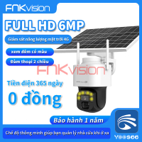 【Fnkvision】Camera năng lượng mặt trời 4G Yoosee xoay chuyển quan sát 360 độ bảo hành 12 tháng