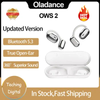 In Stock Oladance OWS 2 OWS Updated Version Open Ear Earphone Bluetooth 5.3 Wireless Headphone Dynamic Drivers Sports Earbuds