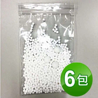 SGS認證 二代日本進口亞硫酸鈣除氯SPA省水蓮蓬頭專用替換過濾球(6包入)