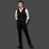 Rompi Vest Pria Korean Style M-XXL Vest Rompi Formal Rompi Premium Atasan Vest Rompi Kasual Keren